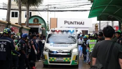 طالب مسلح يقتل أجداده وخمسة آخرين داخل مدرسة في تايلاند قبل انتحاره 5 إطلاق نار بمدرسة تايلندية