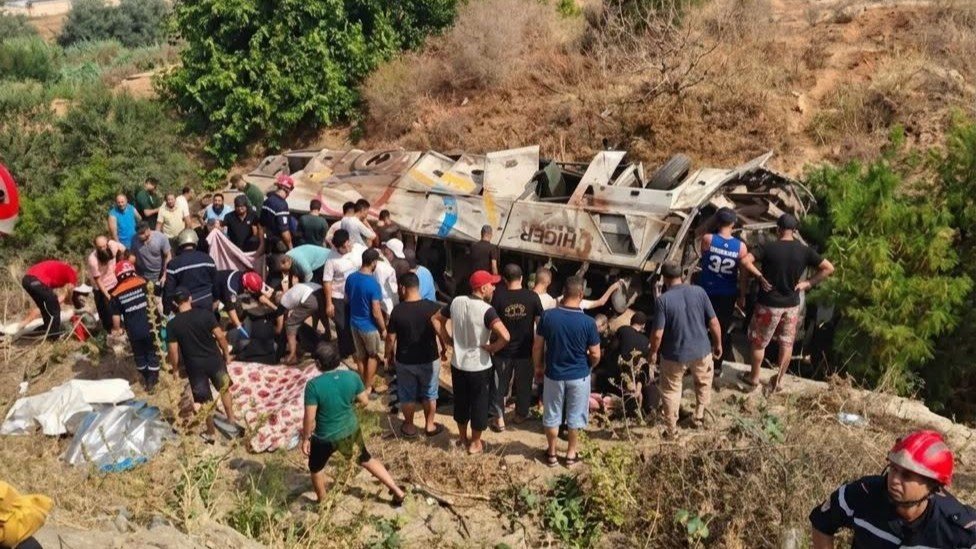 حادث حافلة بومرداس