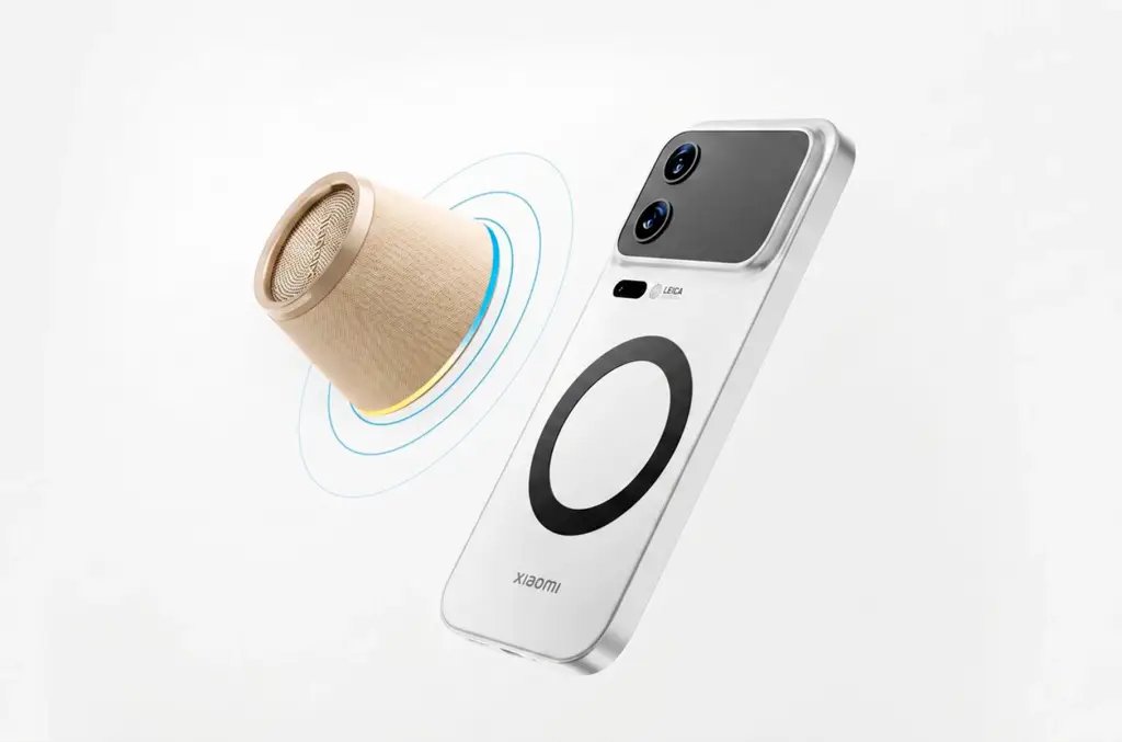 شاومي تهاجم منظومة "آبل" بمكبر صوت مغناطيسي مدعوم بتقنية Bluetooth 6.0 بسعر 17 يورو 1 مكبر صوت شاومي لآيفون