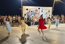 فعاليات شاطئ الفن في رأس البر