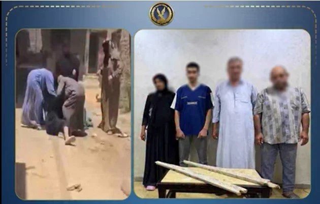 ضبط معتدي كفر الشيخ