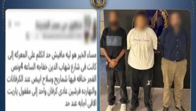 فيديو كاذب يستنفر الأمن المصري.. حقيقة معركة الأسلحة البيضاء في مصر الجديدة 1 مشاجرة مصر الجديدة