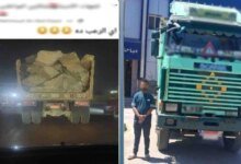 ضبط سائق شاحنة القاهرة