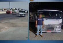 ضبط سائق ونش بالبحيرة