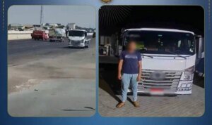 ضبط سائق ونش بالبحيرة