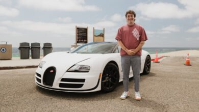 Bugatti Veyron Vitesse 20th Anniversary Drive