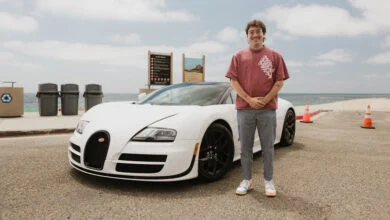 Bugatti Veyron Vitesse 20th Anniversary Drive
