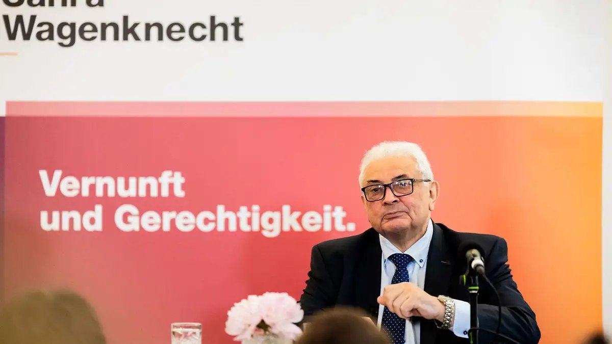 Russian Ambassador to Germany Sergei Nechayev attends an event in Berlin