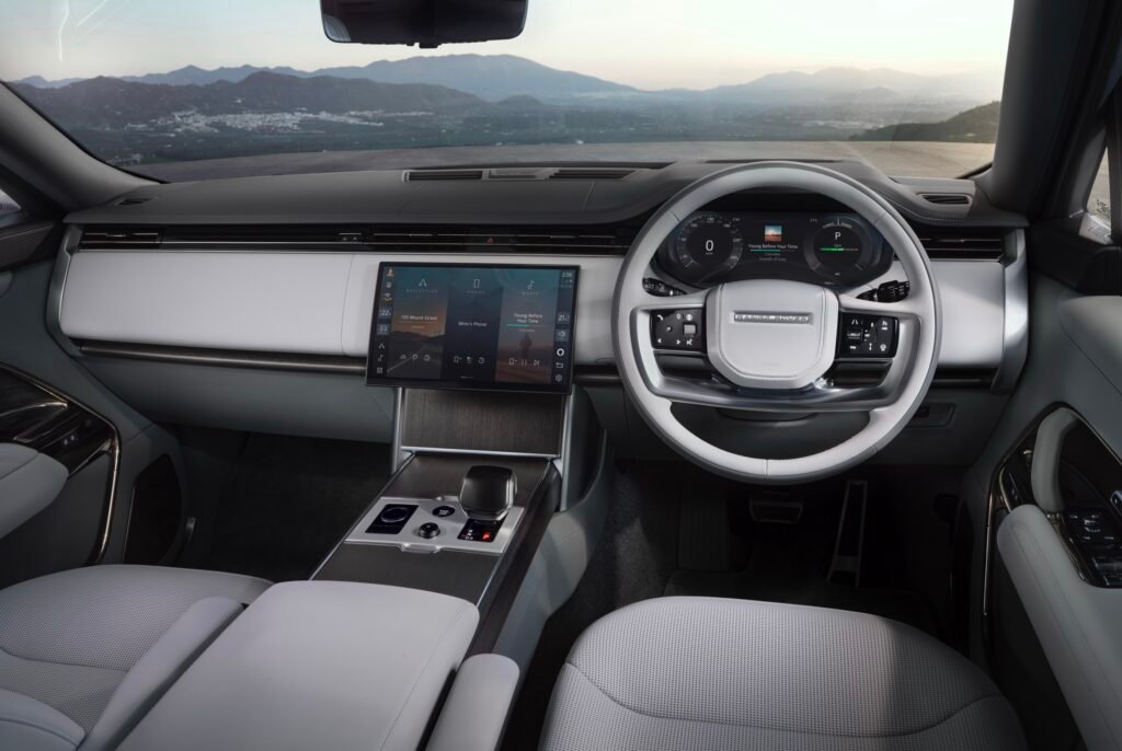 Range Rover EV interior