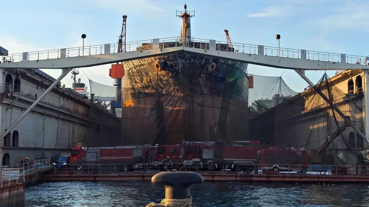 25 dead in cargo ship fire at state-owned Qingdao shipyard, Xi orders probe