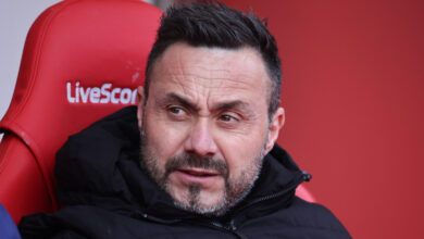 De Zerbi Keeps Tottenham Backing