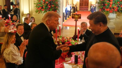 Trump and Xi at the White House