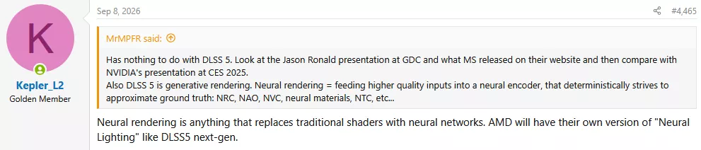 AMD RDNA 5 Neural Lighting