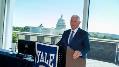 Yale Honors Pence and Pelosi