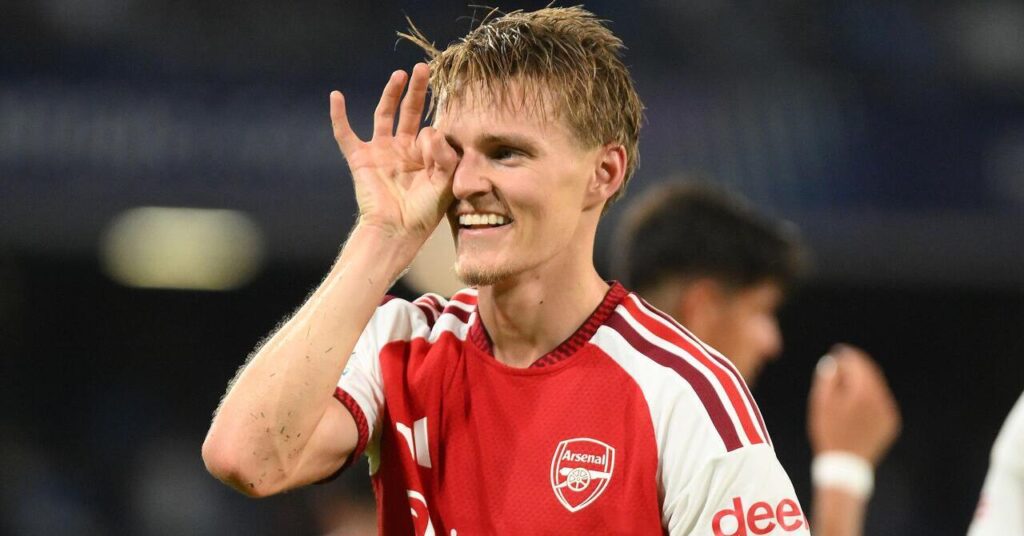 Arsenal’s Martin Ødegaard