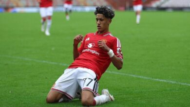 JJ Gabriel at Manchester United
