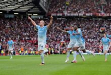 Haaland celebrates derby winner