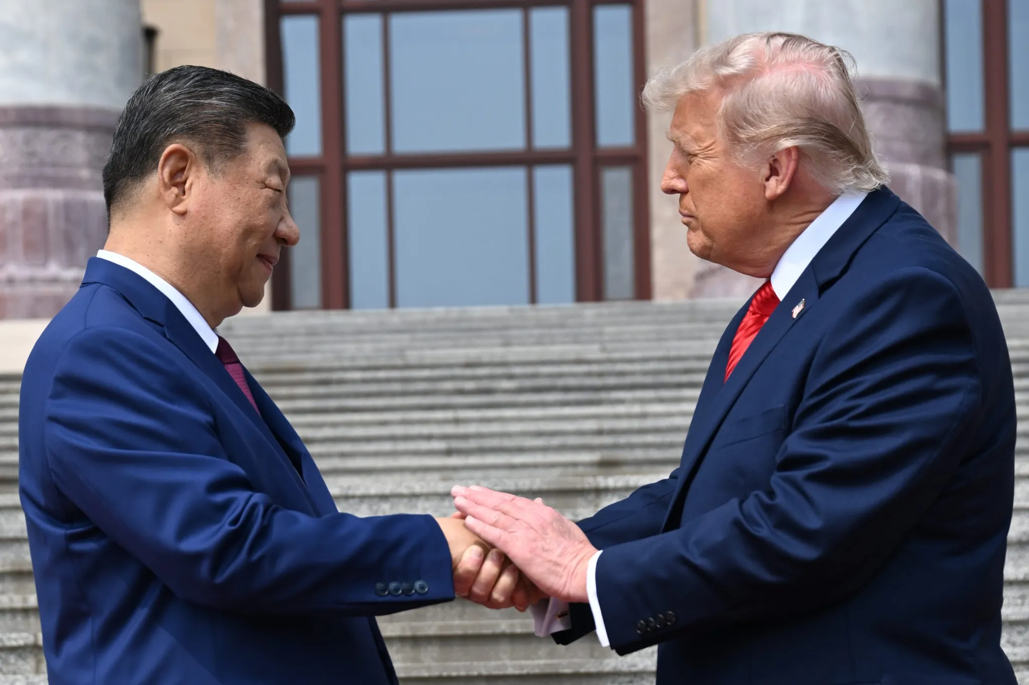 Trump and Xi at the White House
