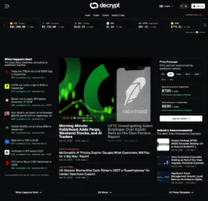 Decrypt Launches Information Exchange