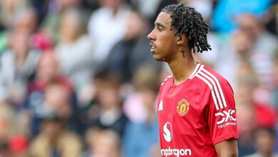 United’s projected XI