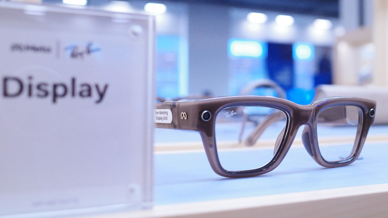 Meta glasses driving detection