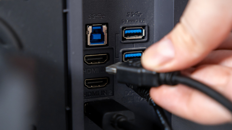 Monitor USB Ports