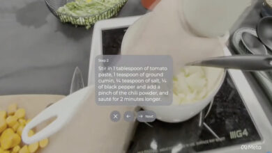 Meta Smart Glasses Cooking Mode