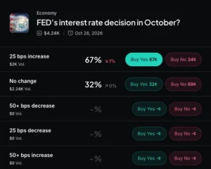 Bitcoin Slides Below $85K as Fed Rate-Hike Odds Surge