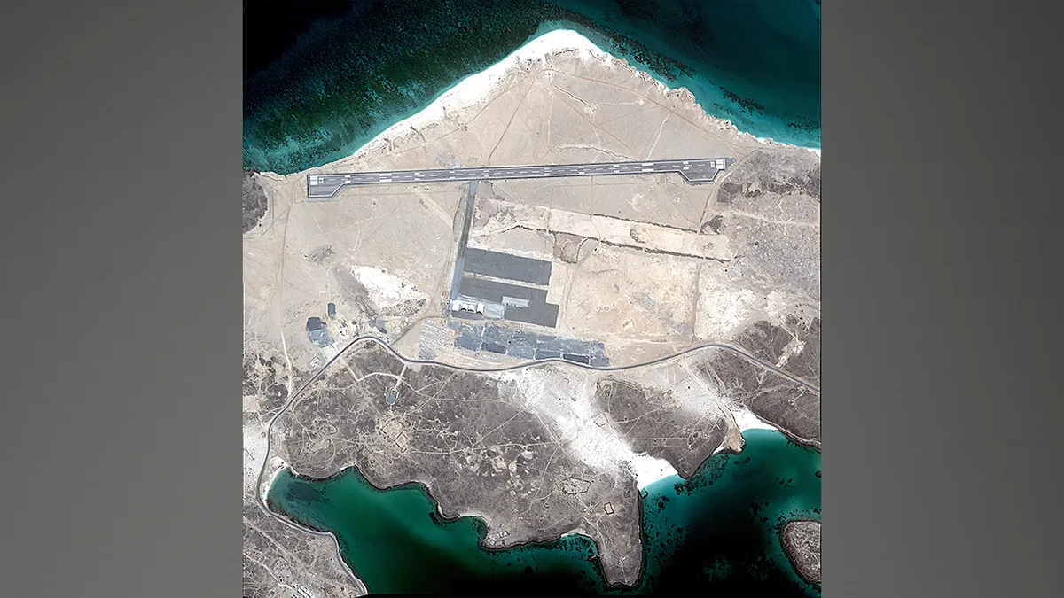 Perim Island and the Bab el-Mandeb Strait