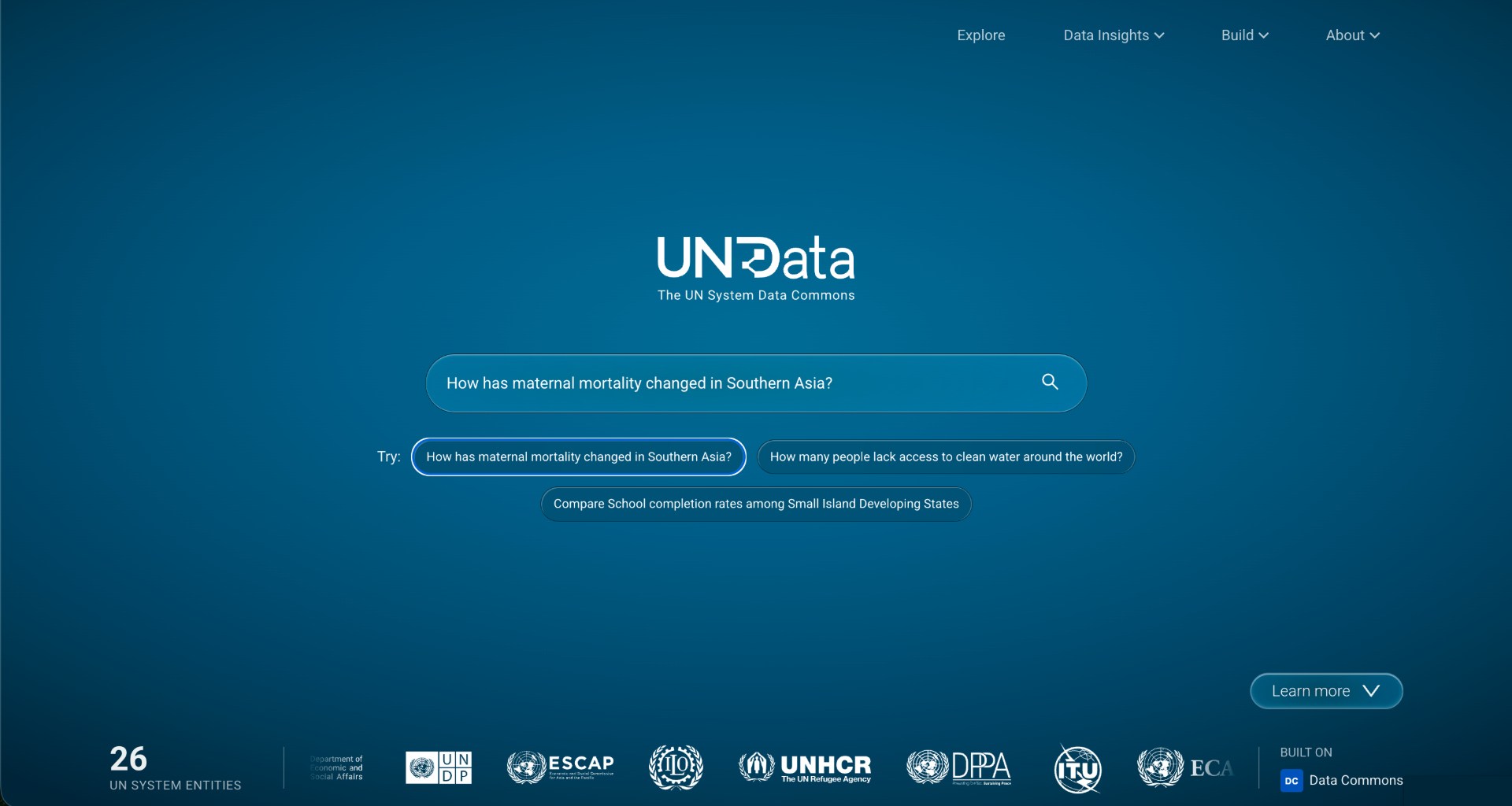 UN System Data Commons