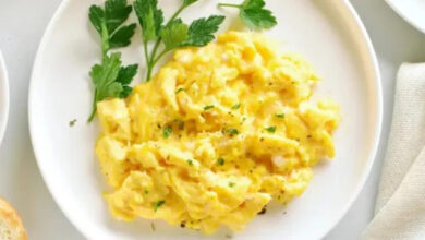 Calabrian Chiles in Scrambled Eggs