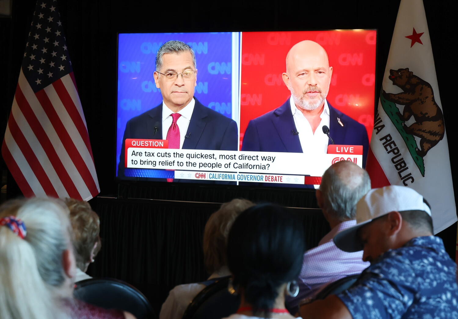 Becerra vs. Hilton California Governor Debate