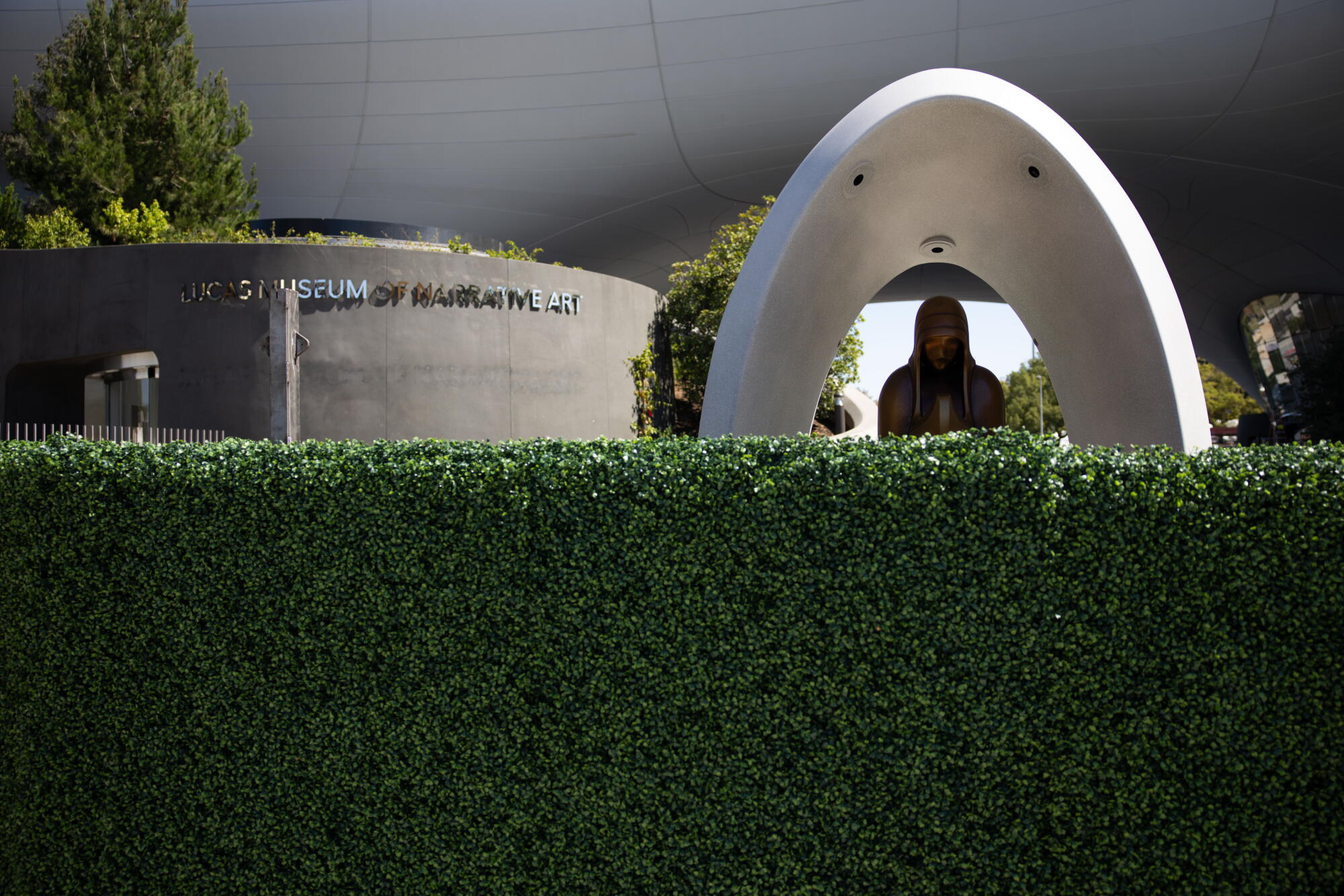 Lucas Museum Plaza Security Gates