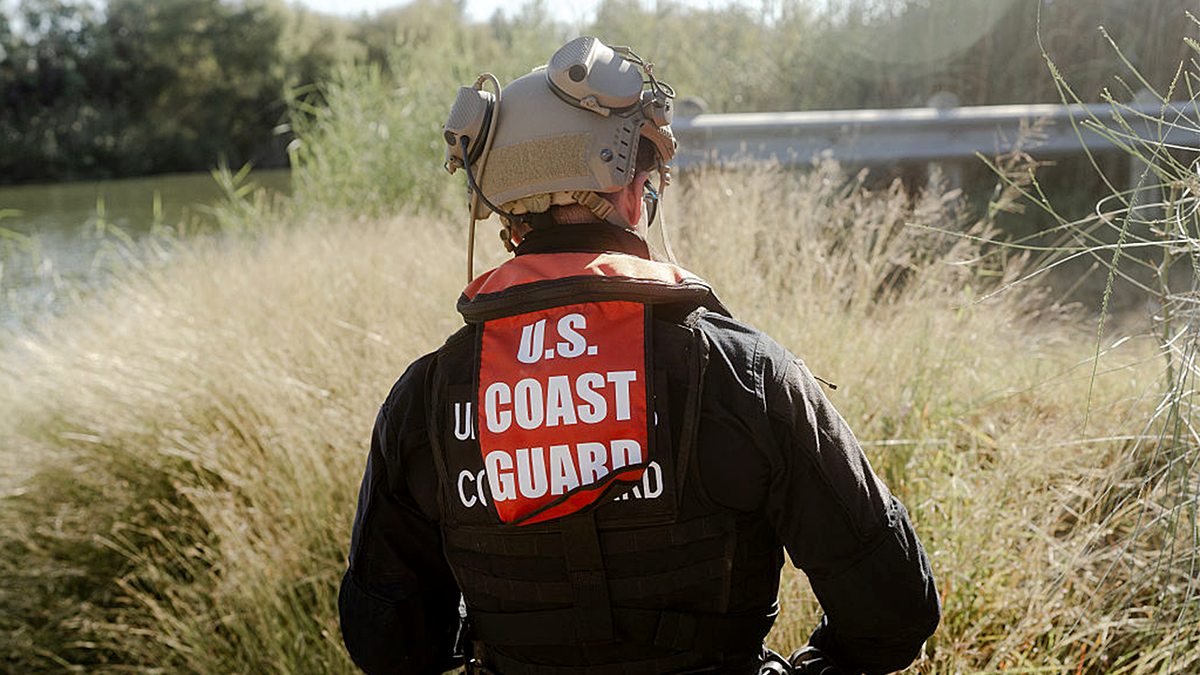 Coast Guard after patrolling the Rio Grande