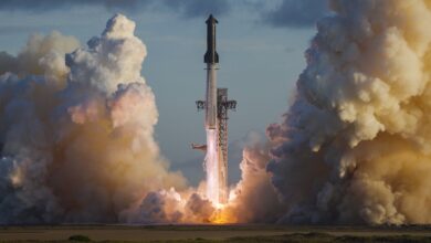 Starship Reaches Orbit and Deploys Starlink V3 Satellites