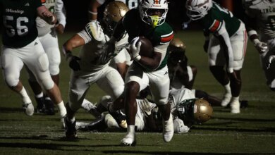 Mosley football team state ranking