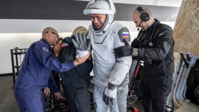 SpaceX ISS Crew Splashdown