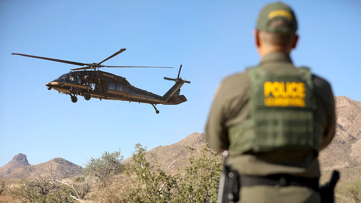 Border Patrol agents in Arizona