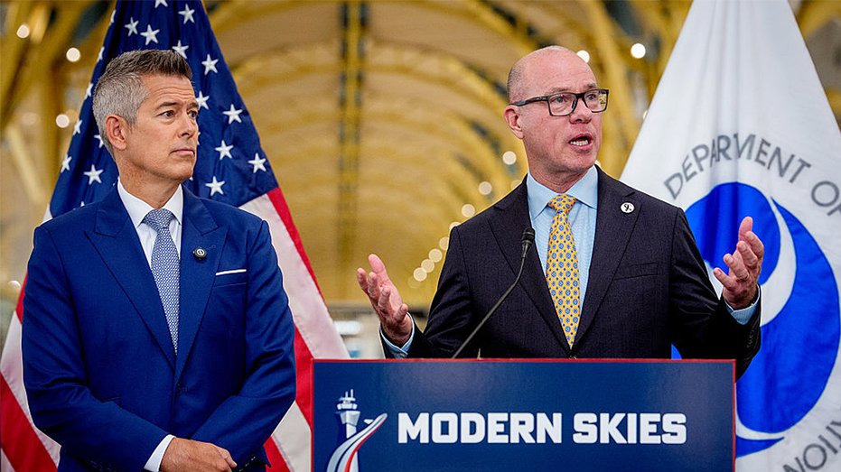 FAA Administrator Bryan Bedford and Transportation Secretary Sean Duffy