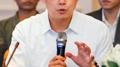 Changpeng Zhao speaking at Vietnam NFT Summit 2022