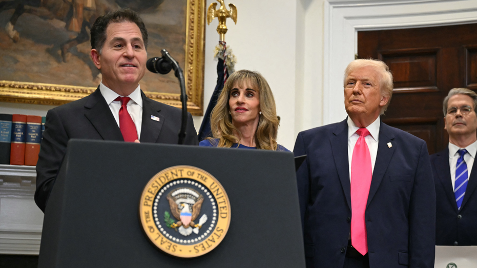 CEO of Dell Technologies Michael Dell and his wife Susan Dell announce an investment in the 'Trump accounts.'