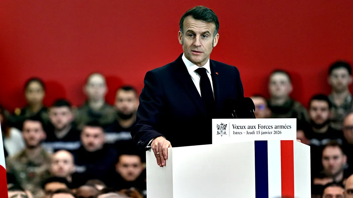 French President Emmanuel Macron