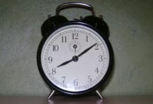 An alarm clock