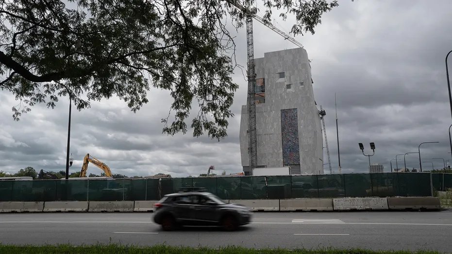 Obama Presidential Center Construction Continues In Chicago