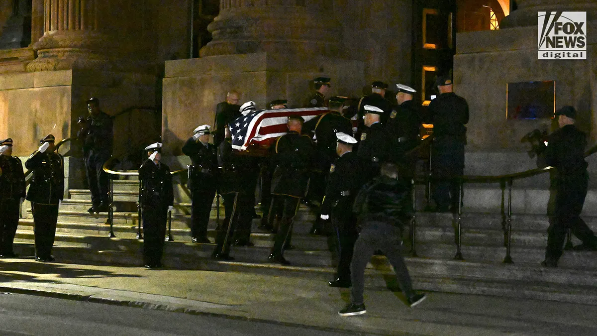 Funeral for Philadelphia cop who was killed in an ambush