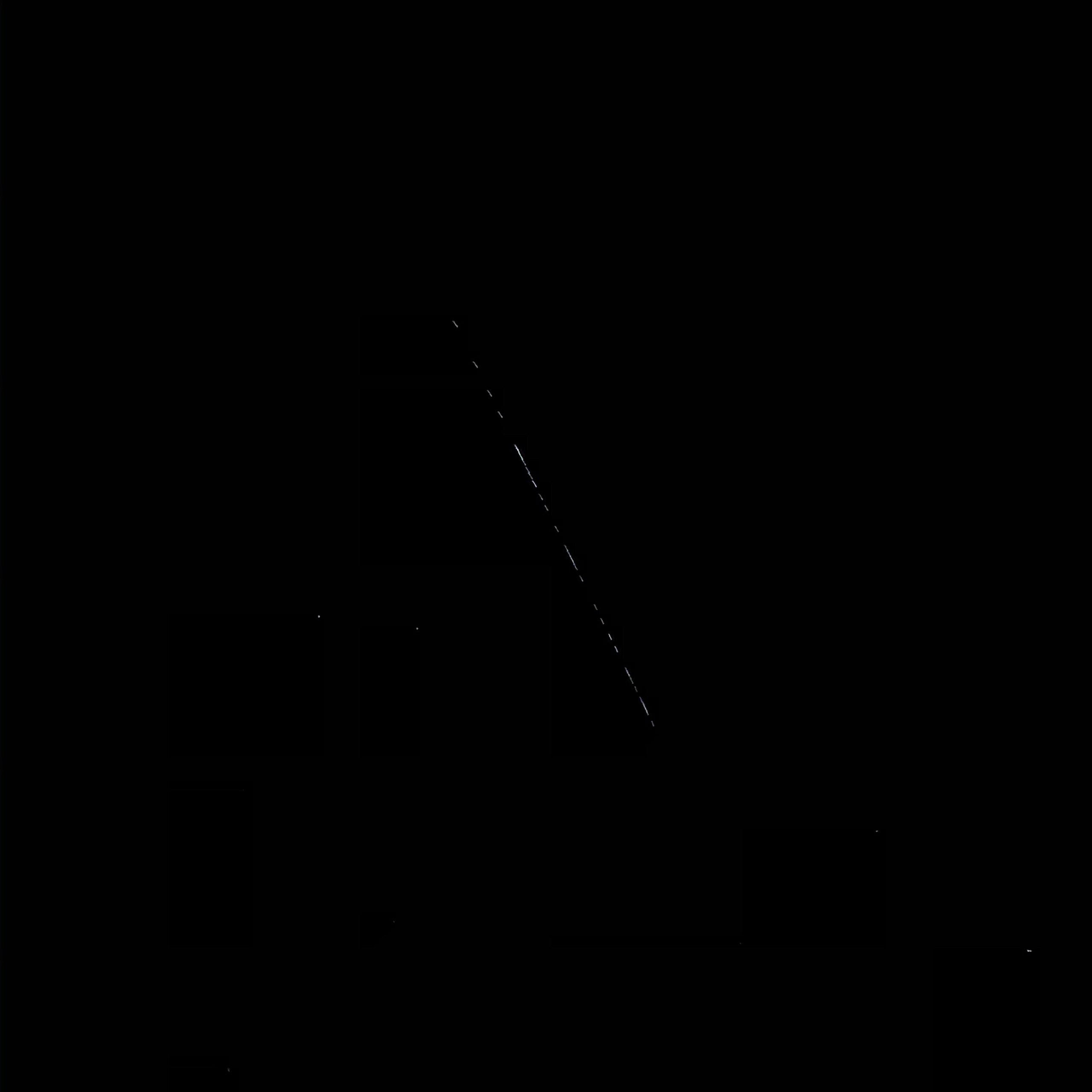 A train of Starlink satellites crosses the night sky over Cervinia, Italy