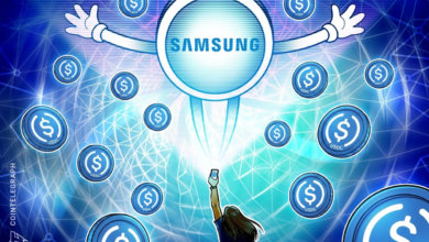 Samsung Galaxy USDC Global Transfers